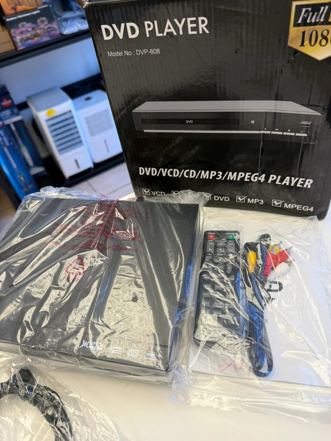 DVD Player DVP-608 Full HD 1080P - photo 5