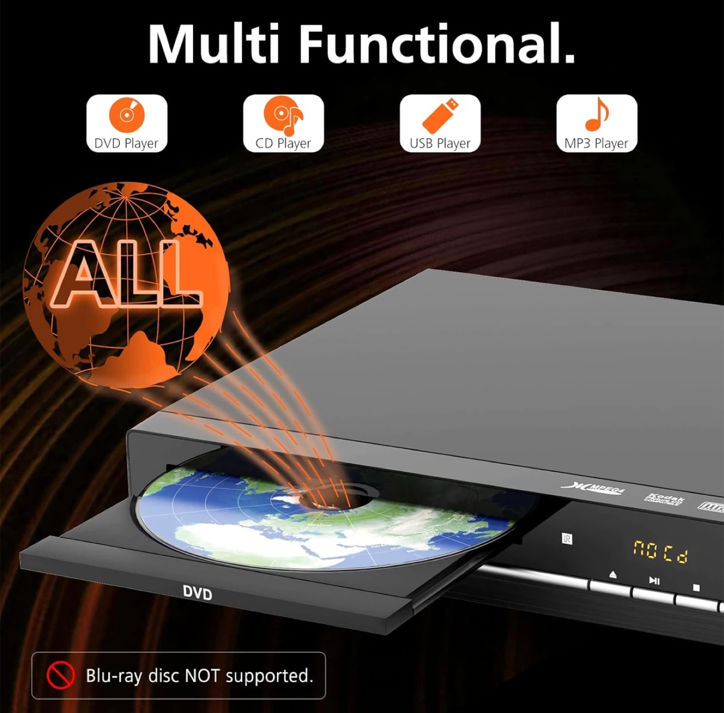 DVD Player DVP-608 Full HD 1080P - photo 2