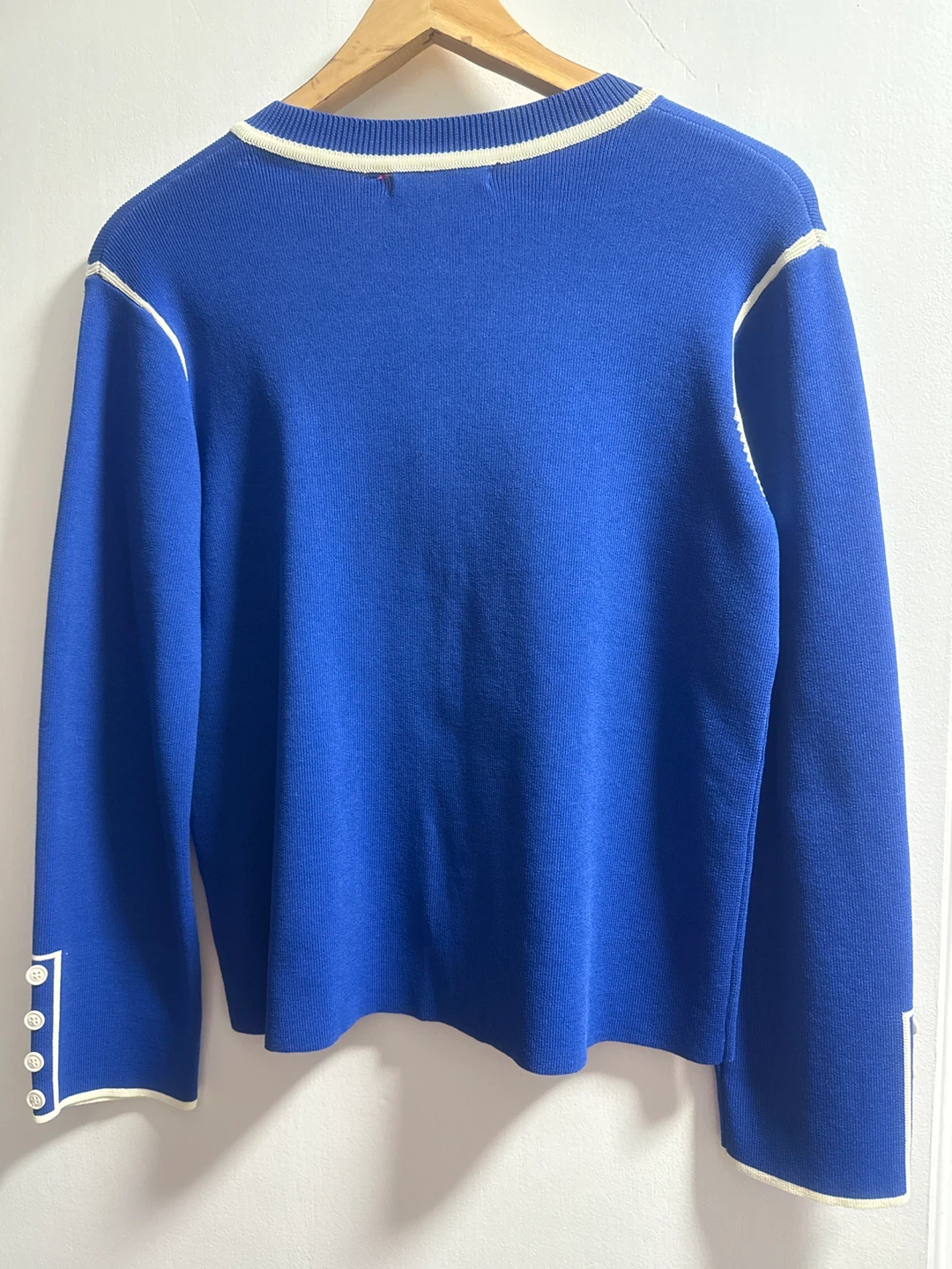 Vilagallo Blue Cardigan Size S - photo 3