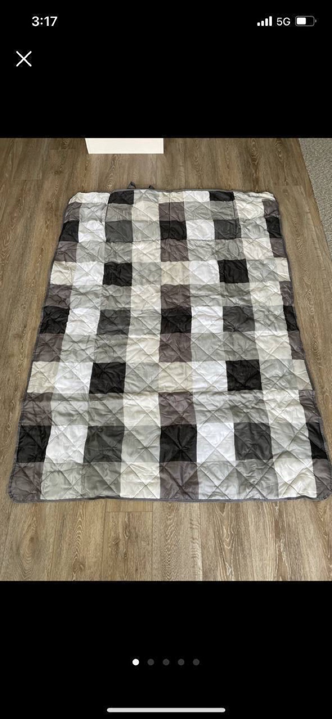 Quilted Picnic Blanket - photo 2
