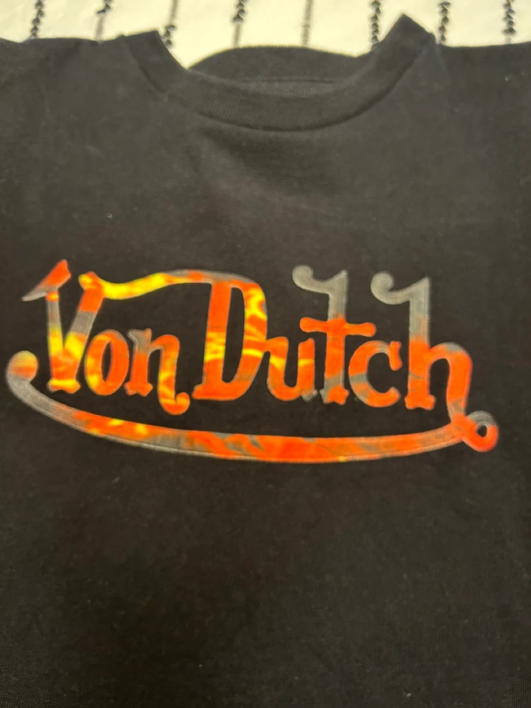 Von Dutch Black Long Sleeve Shirt Size M