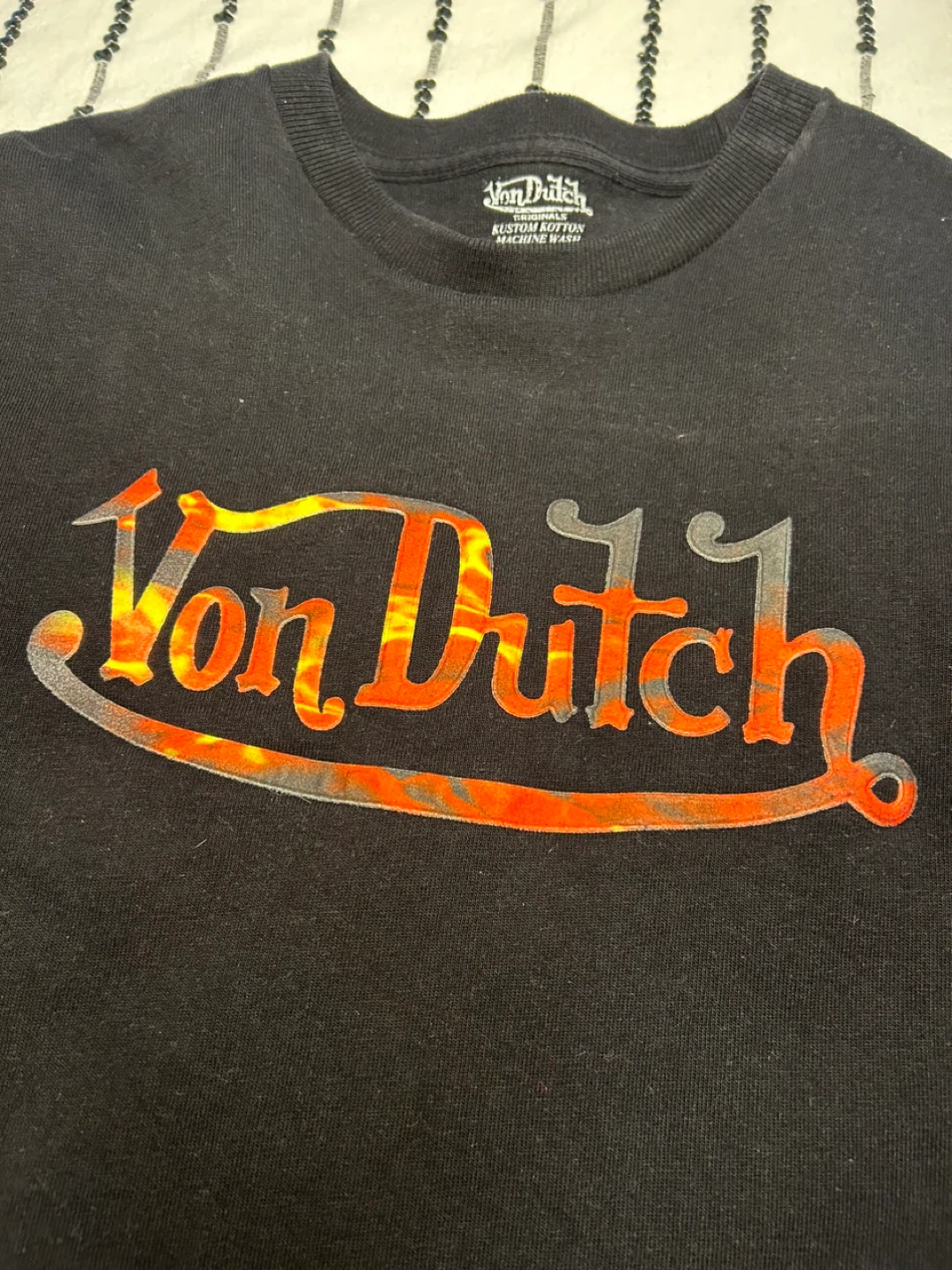 Von Dutch Black Long Sleeve Shirt Size M - photo 3