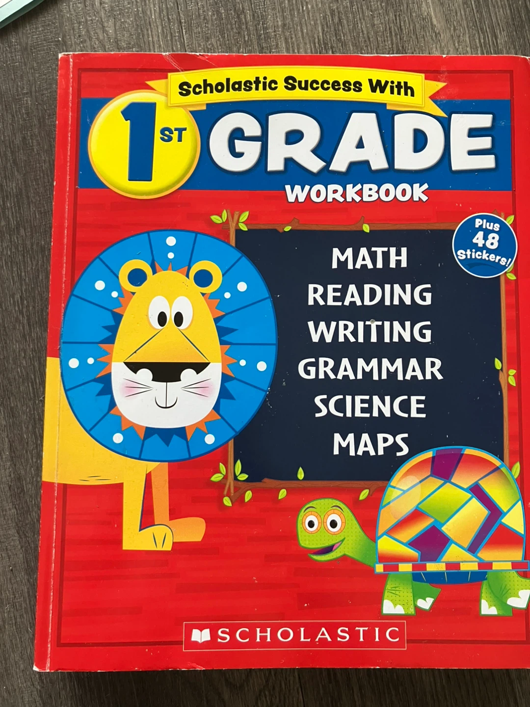 Scholastic Success With 1st Grade Workbook