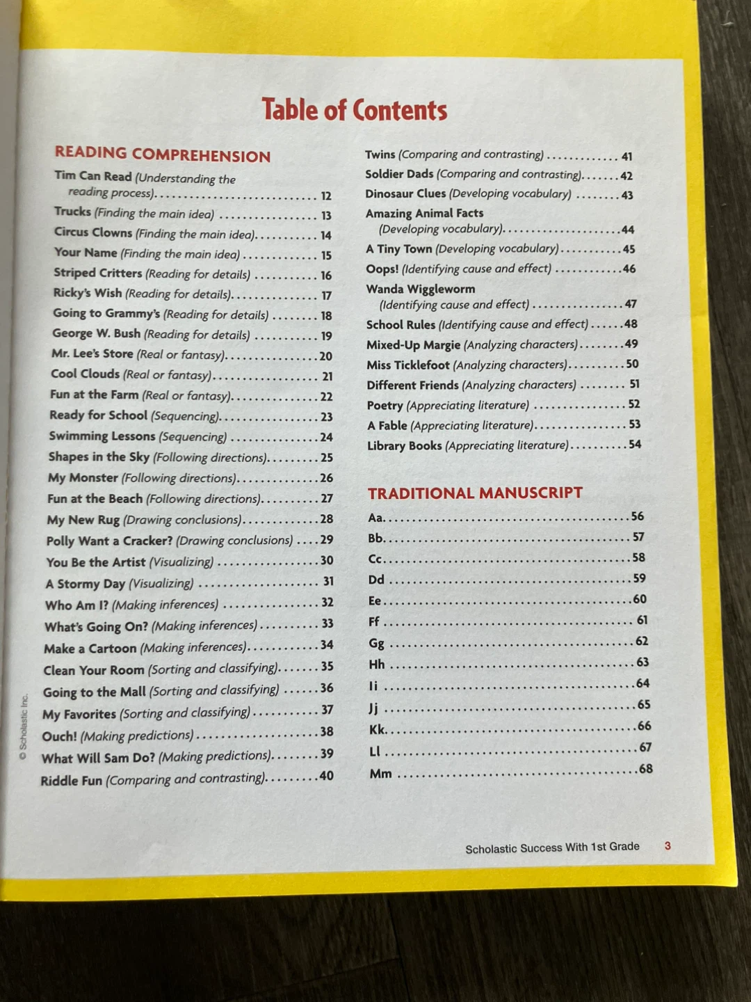 Scholastic Success With 1st Grade Workbook - photo 2
