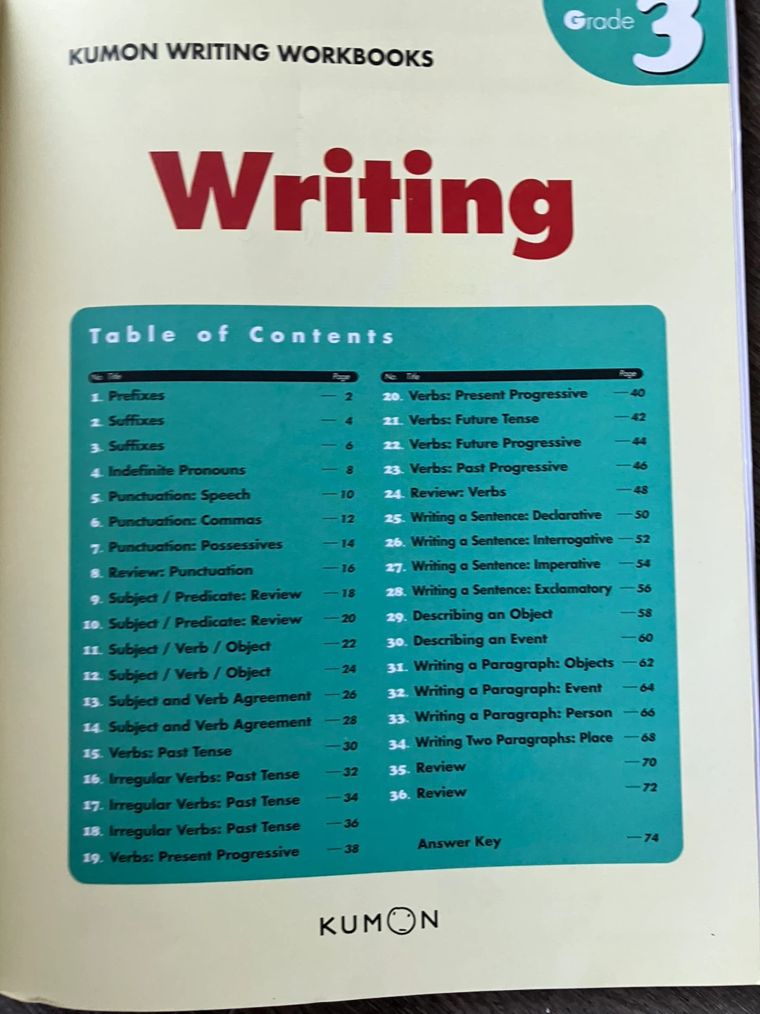 Kumon Writing Workbooks Grade 3 Writing Book - photo 2