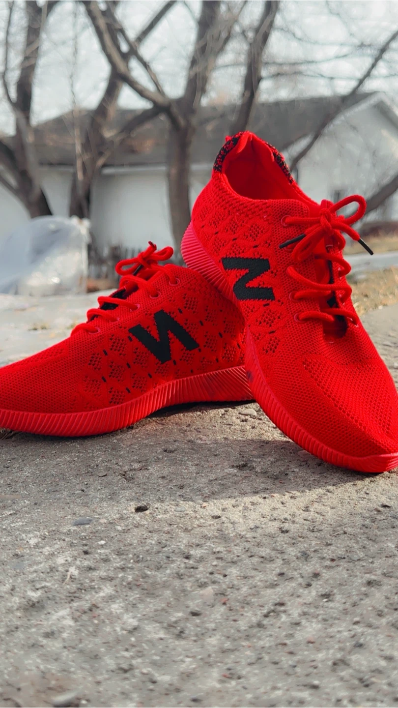Red Athletic Shoes