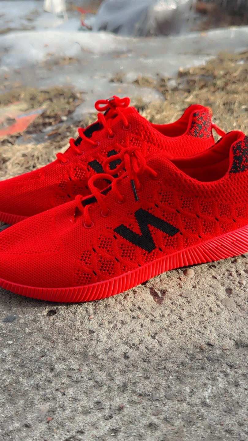 Red Athletic Shoes - photo 4
