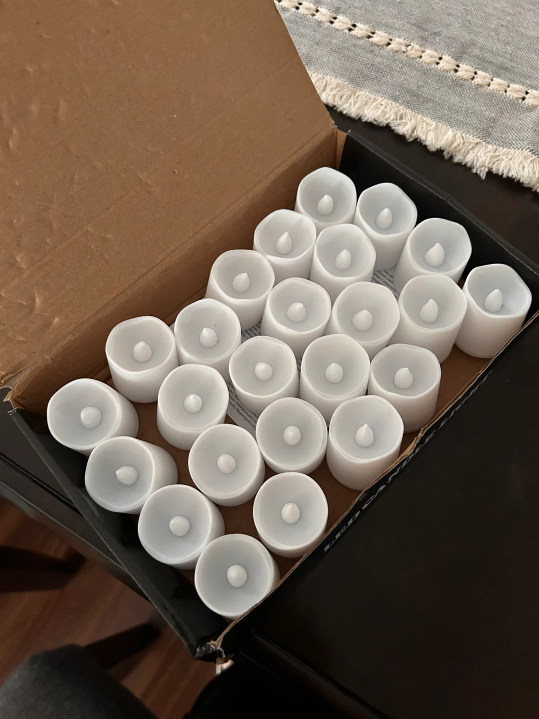 24 LED Candles and 12 Candle Holders - photo 3