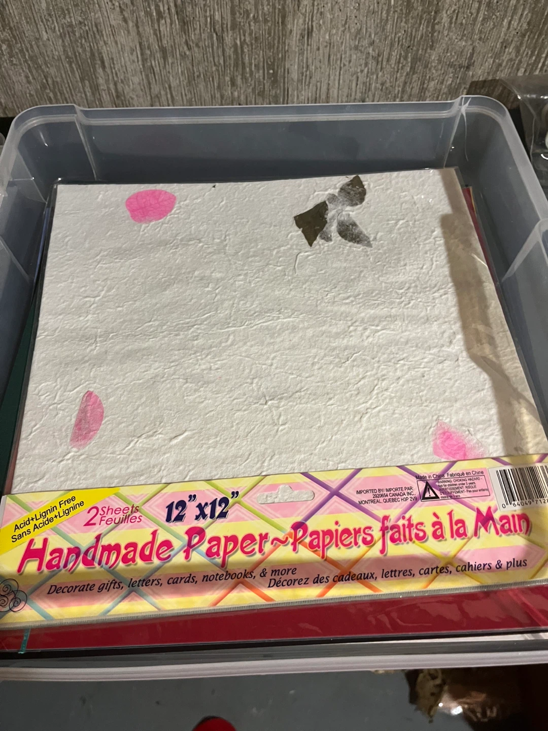 Scrapbook Paper Assortment and Handmade Paper Sheets - photo 4