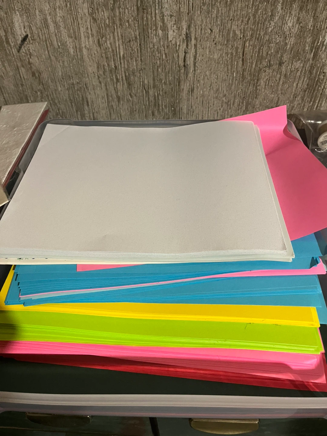 Scrapbook Paper Assortment and Handmade Paper Sheets - photo 2