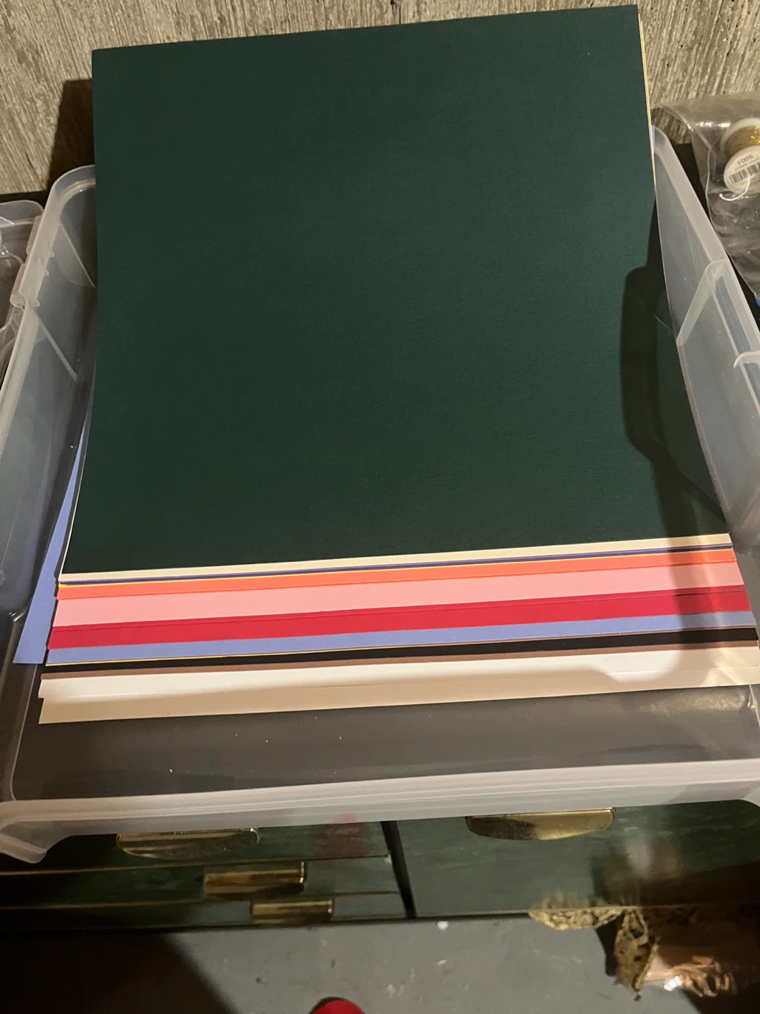 Scrapbook Paper Assortment and Handmade Paper Sheets - photo 3