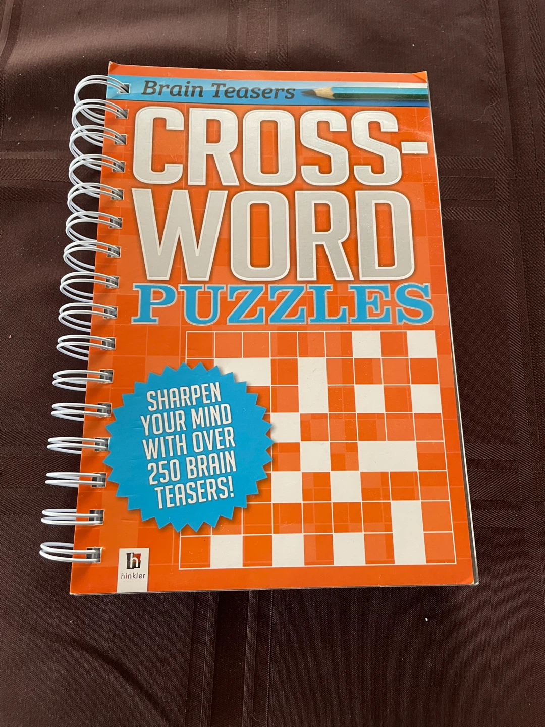 Hinkler Brain Teasers Cross-Word Puzzles Book