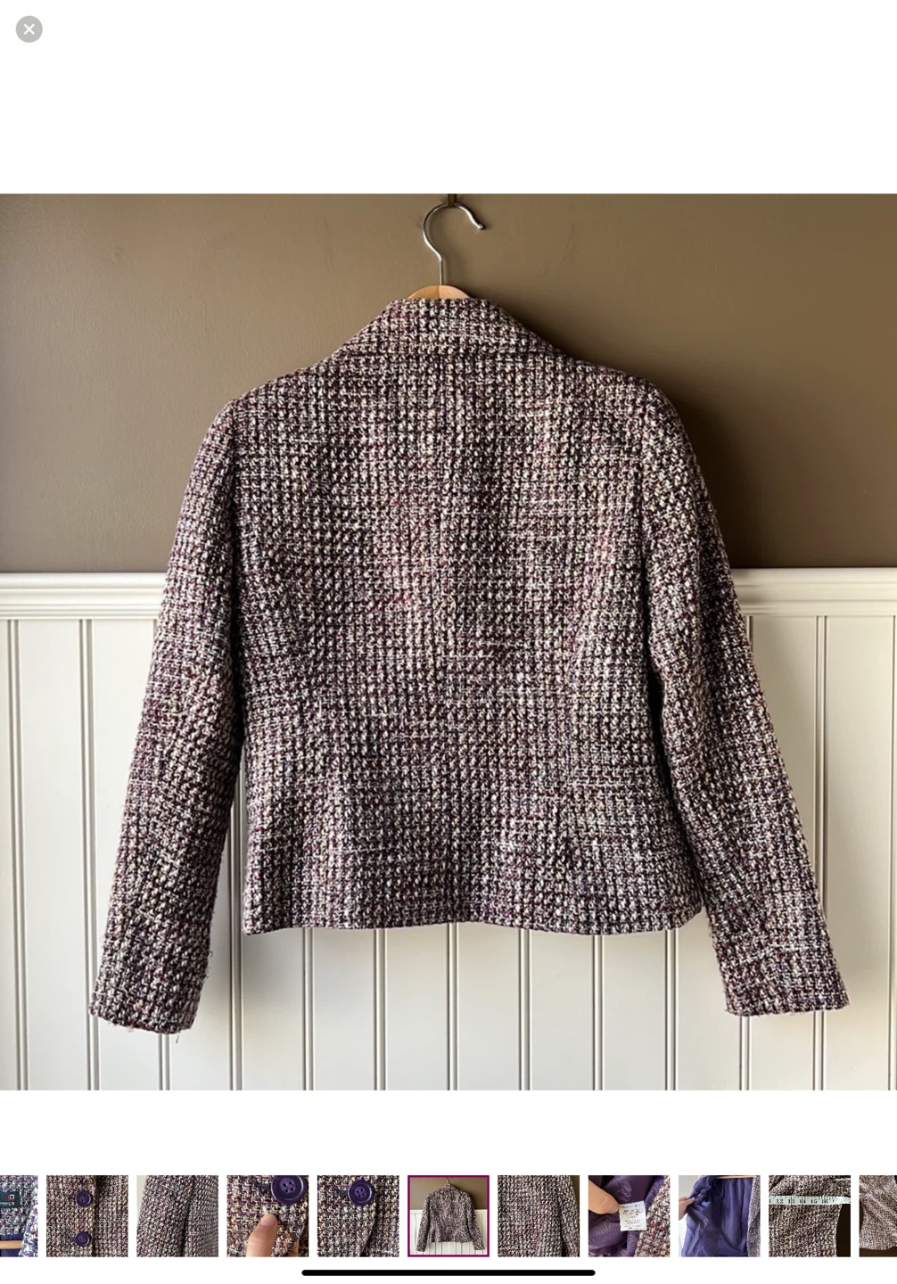 Laura Petites Women's Tweed Blazer - photo 5
