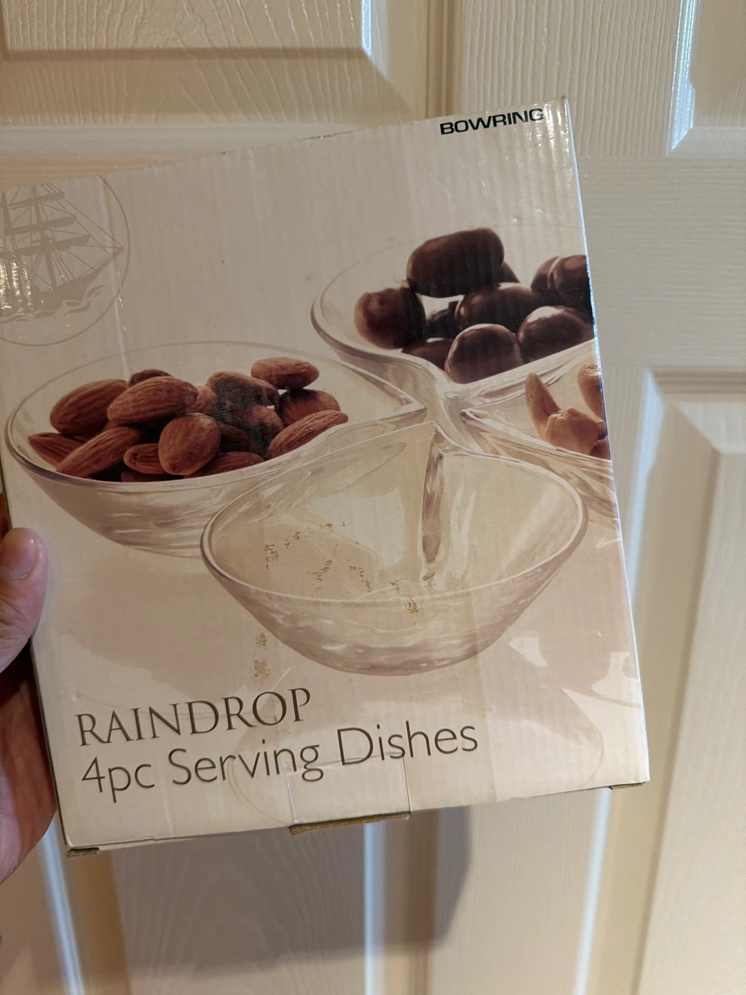 Bowring RAINDROP 4pc Serving Dishes