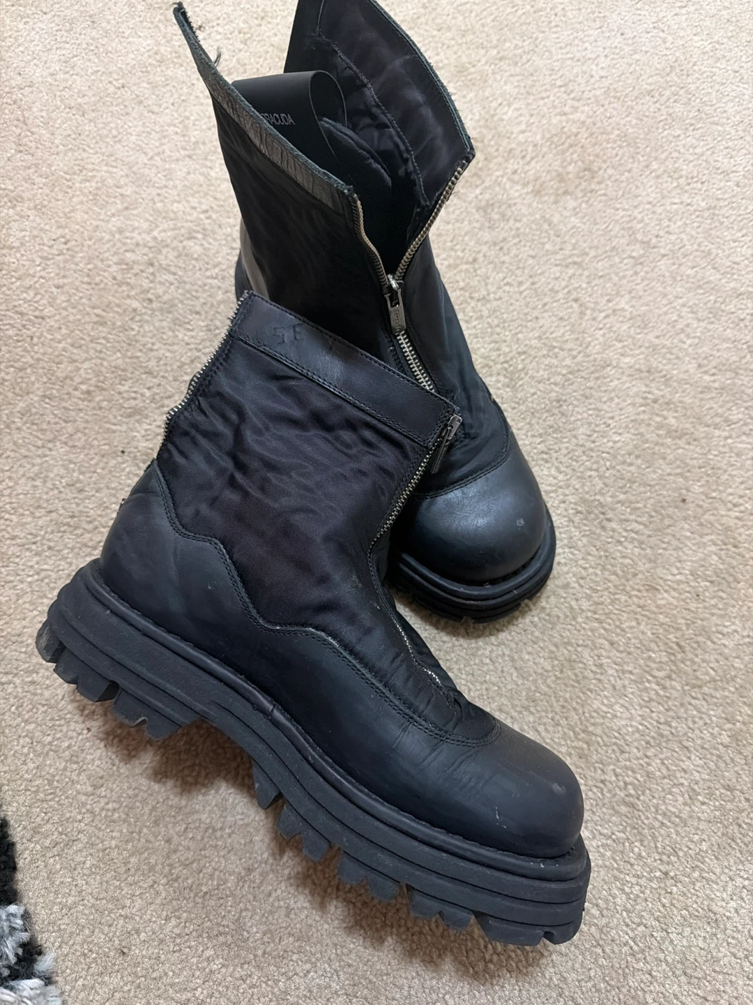 Barracuda Black Zip Boots - Size 40.5 - photo 2