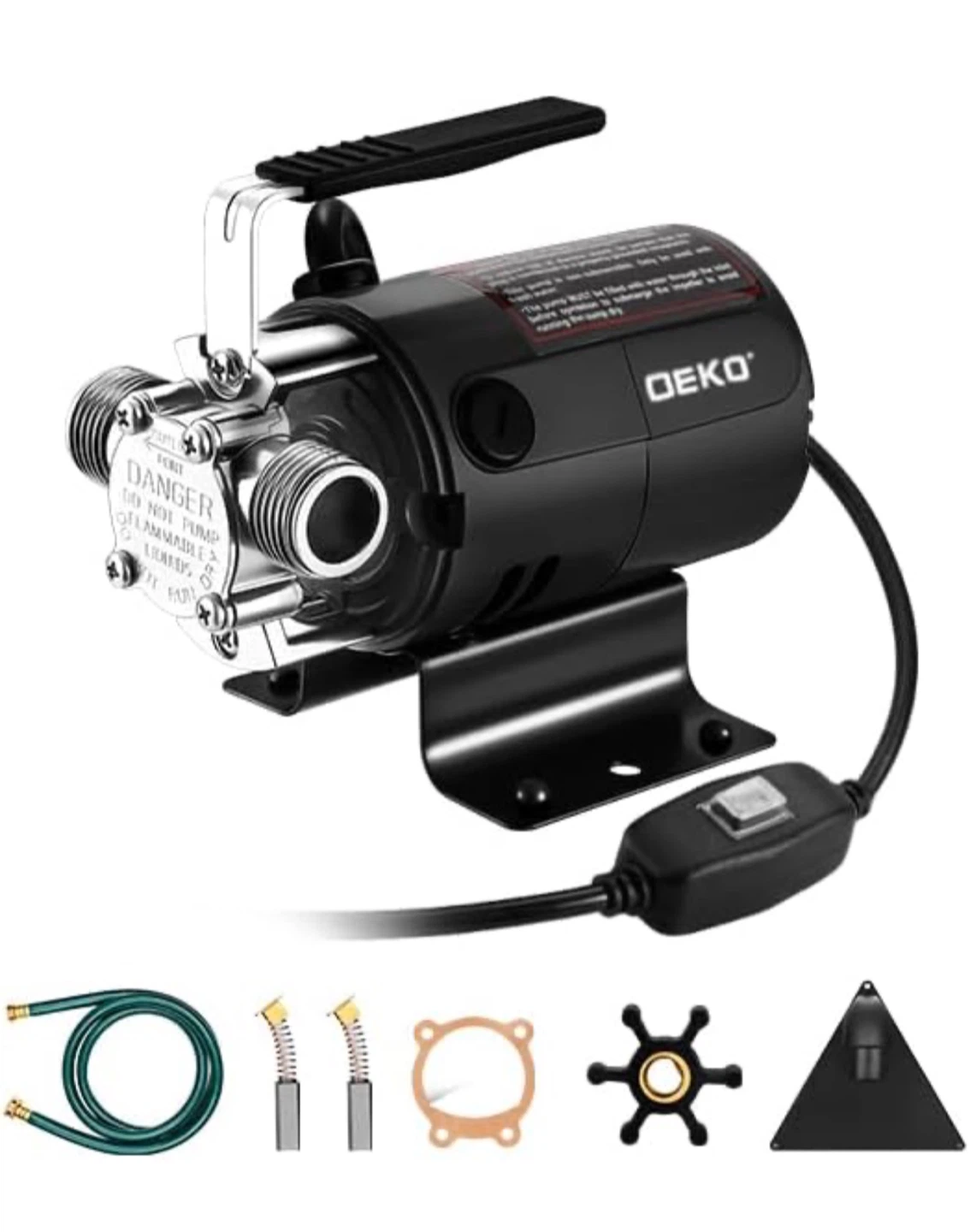 Transfer Pump with ON/Off Switch Electric Water Pump - photo 5