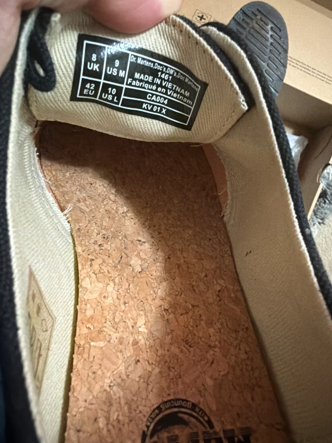 Dr. Martens Black Canvas Shoes - Men's Size 9 - photo 3