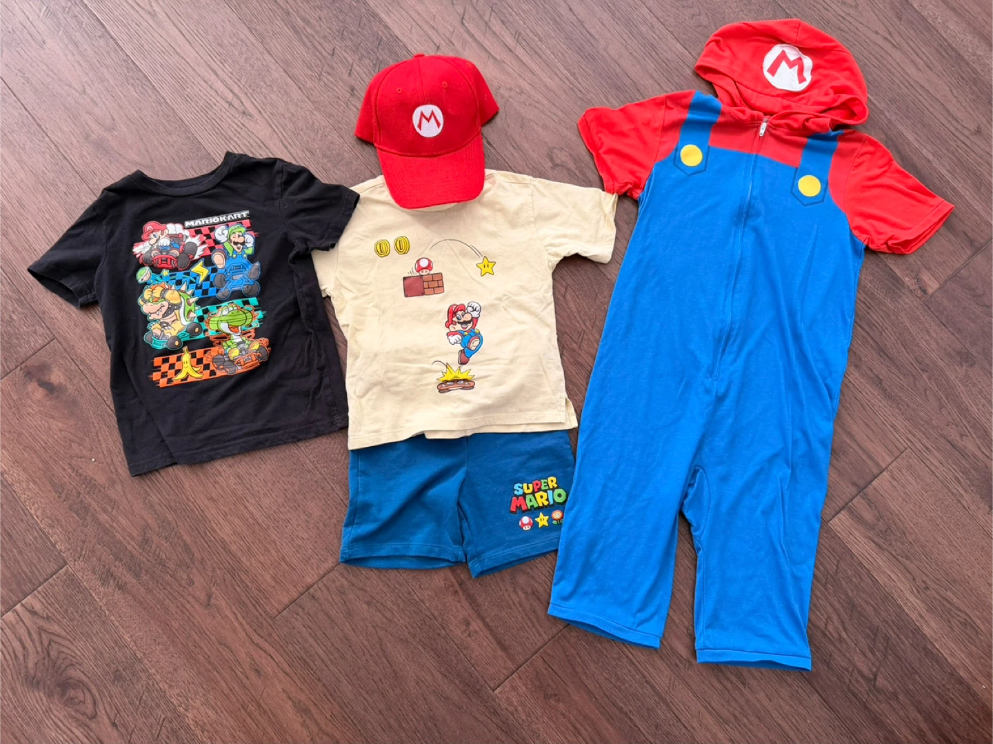 $10 for Everything!! Super Mario Kids Clothing Lot (size 4-6)
