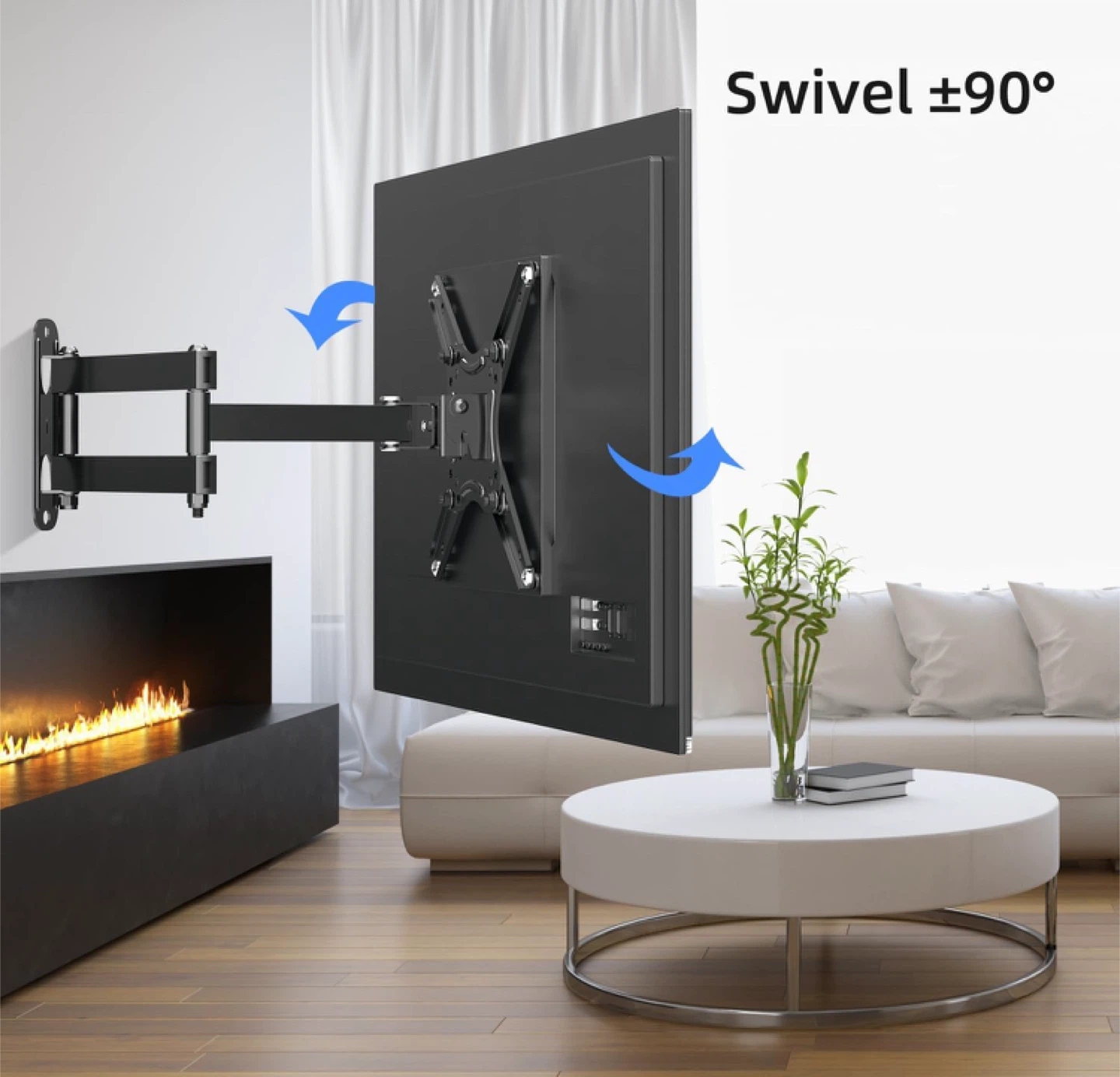 Full Motion TV Wall Mount Swivel & Tilt - photo 4