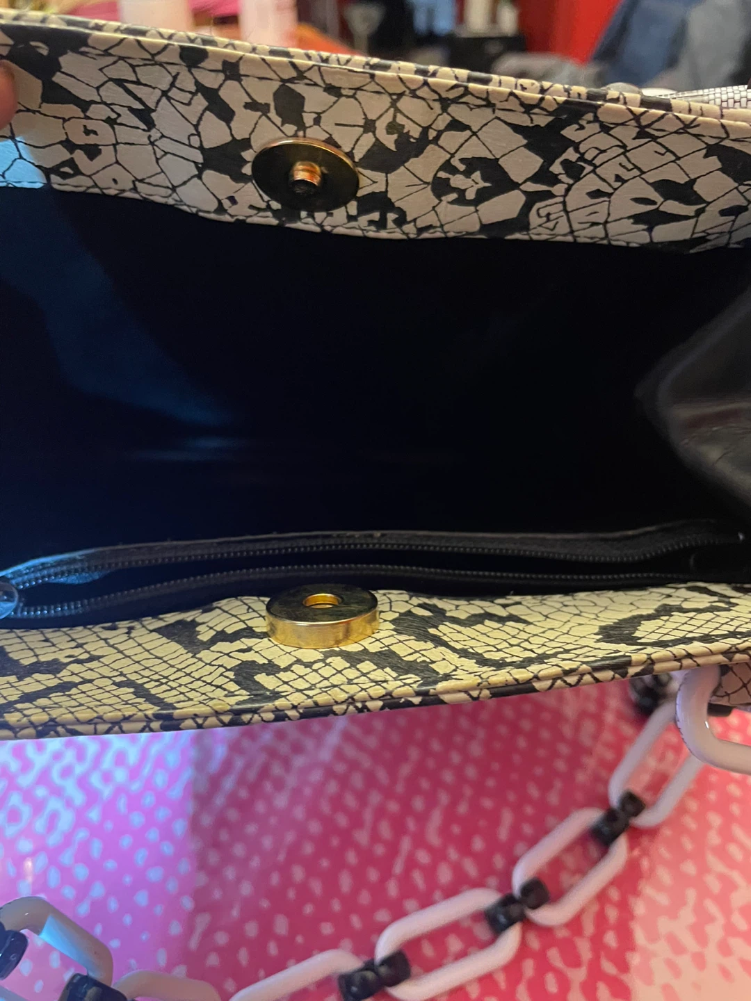 Prada Snakeskin Print Shoulder Bag - photo 2