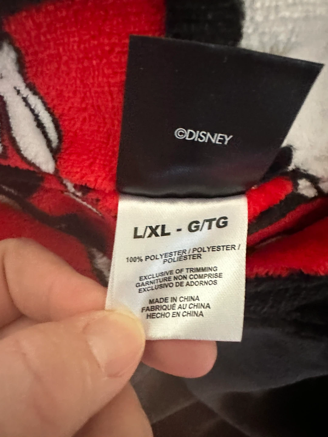 Disney Mickey Mouse Lounge Hoodie L/XL - photo 4