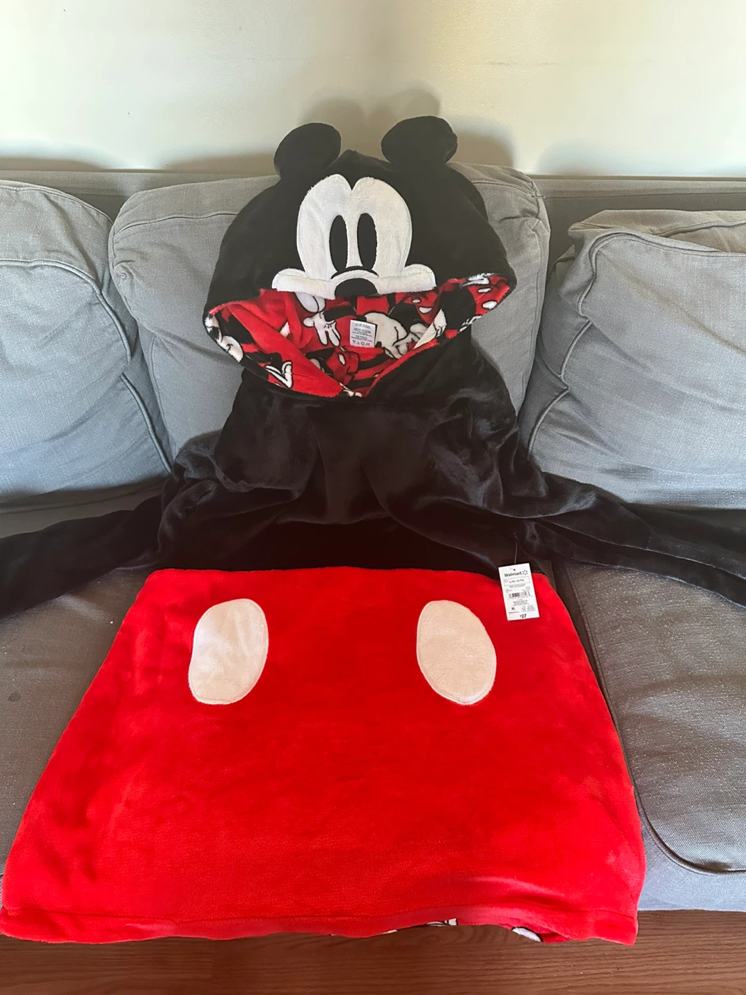 Disney Mickey Mouse Lounge Hoodie L/XL