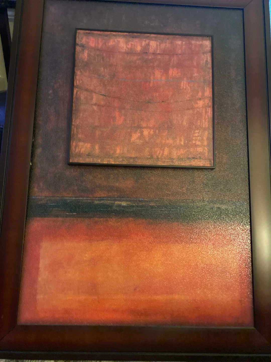 Framed Abstract Wall Art - photo 2