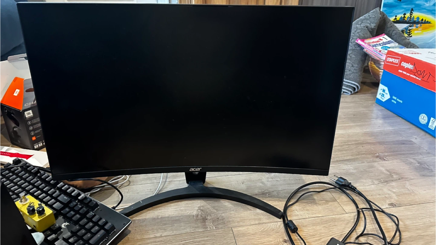 Acer 27" LED Backlit Monitor (144hz, 1080p, curved)