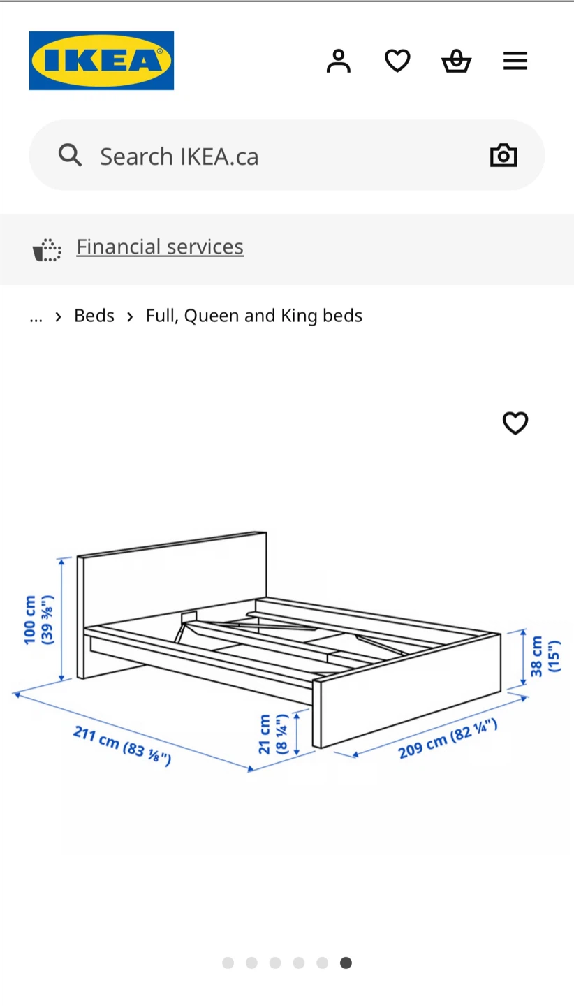 IKEA Malm King Size Bedframe w/Slats - photo 5