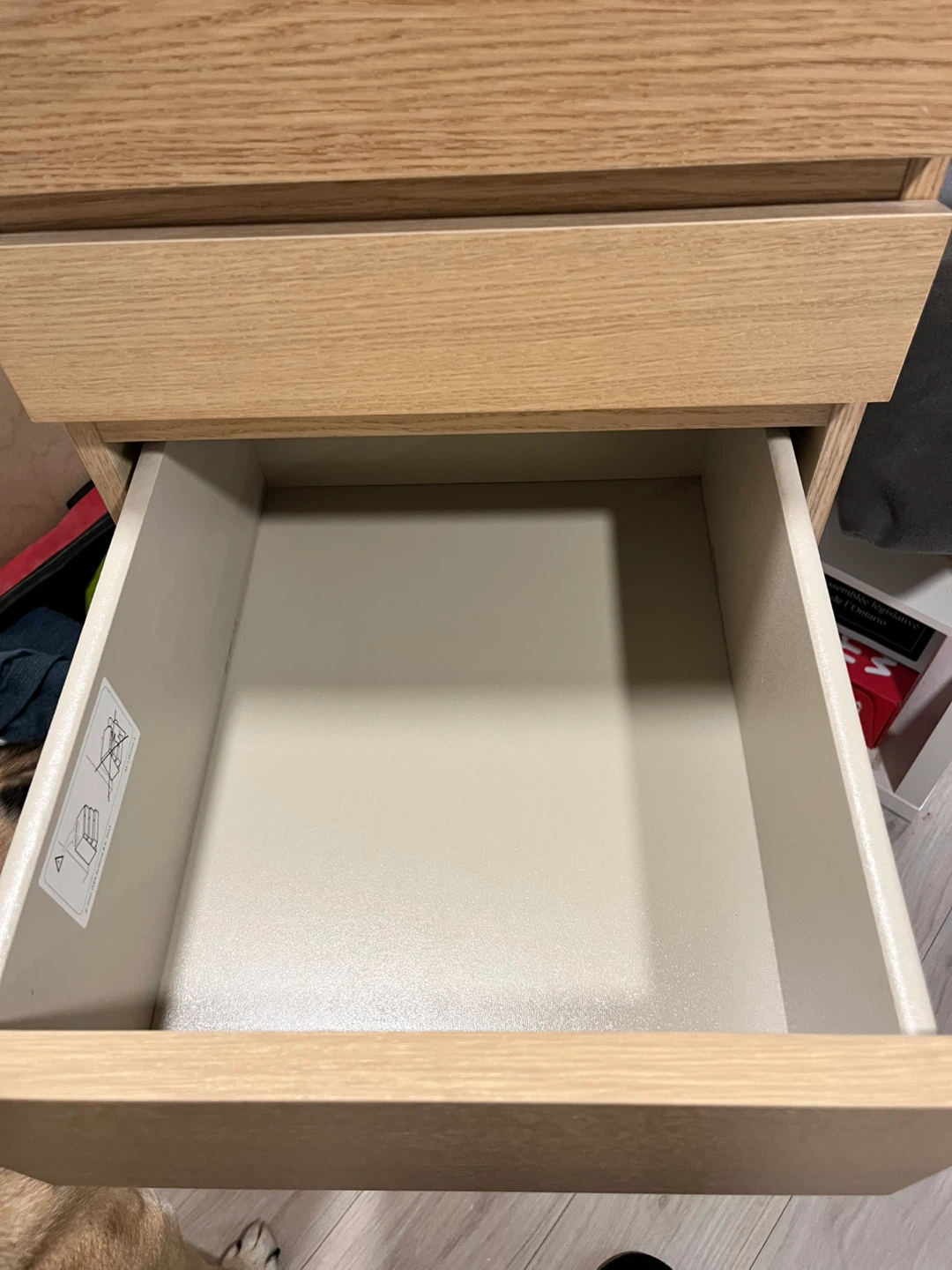 IKEA Oak Dresser with Mirror - photo 5