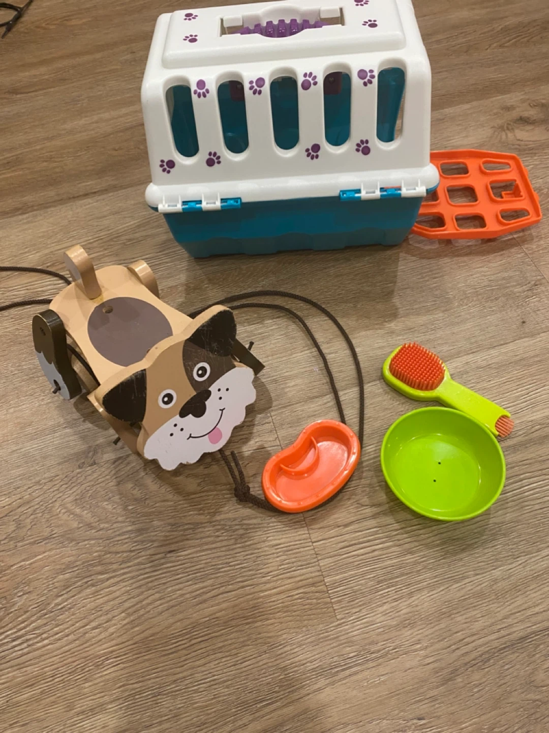 Walking dog and Carrier Set
