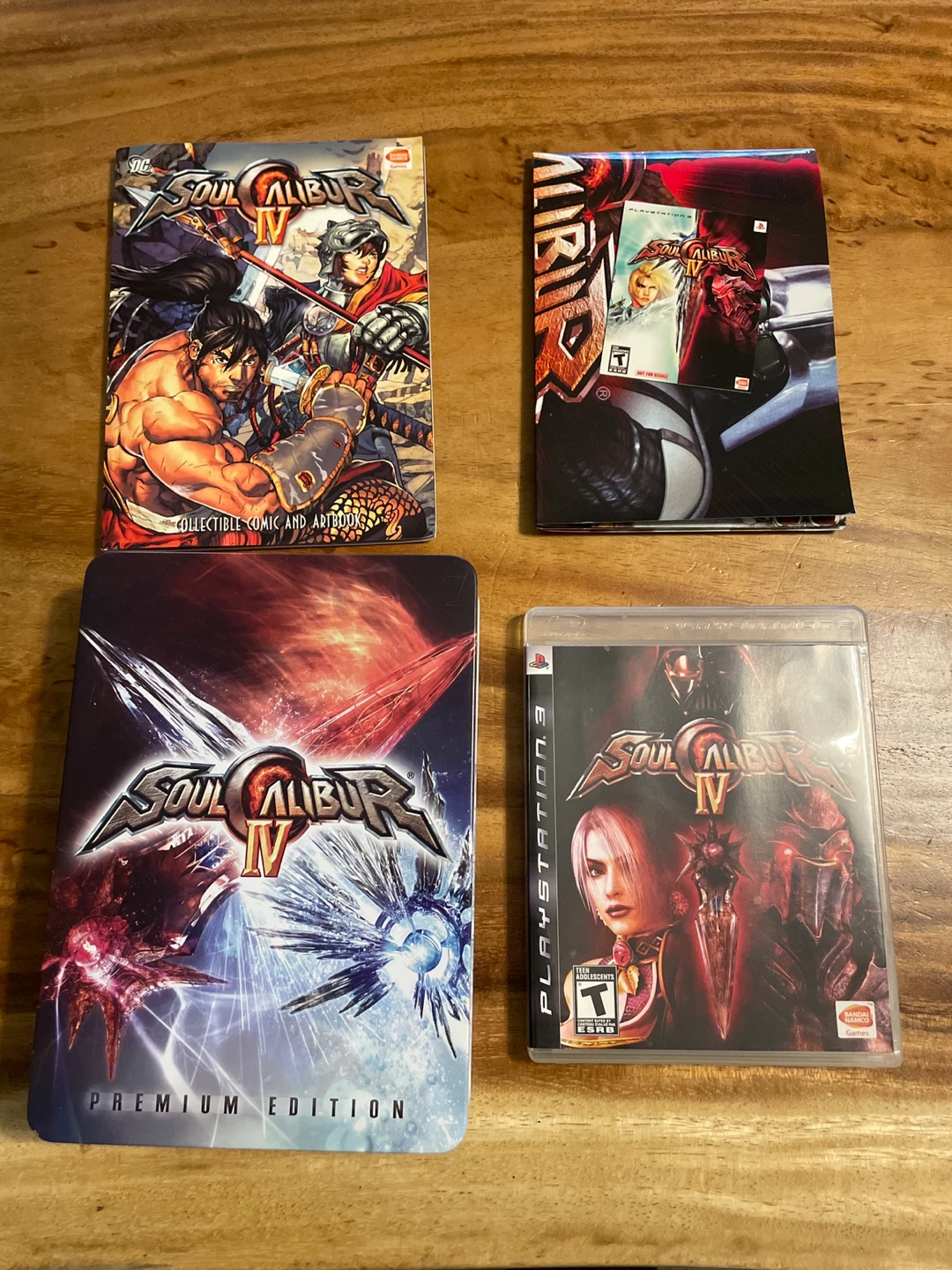 Soulcalibur IV Premium Edition & Comic Artbook for PlayStation 3