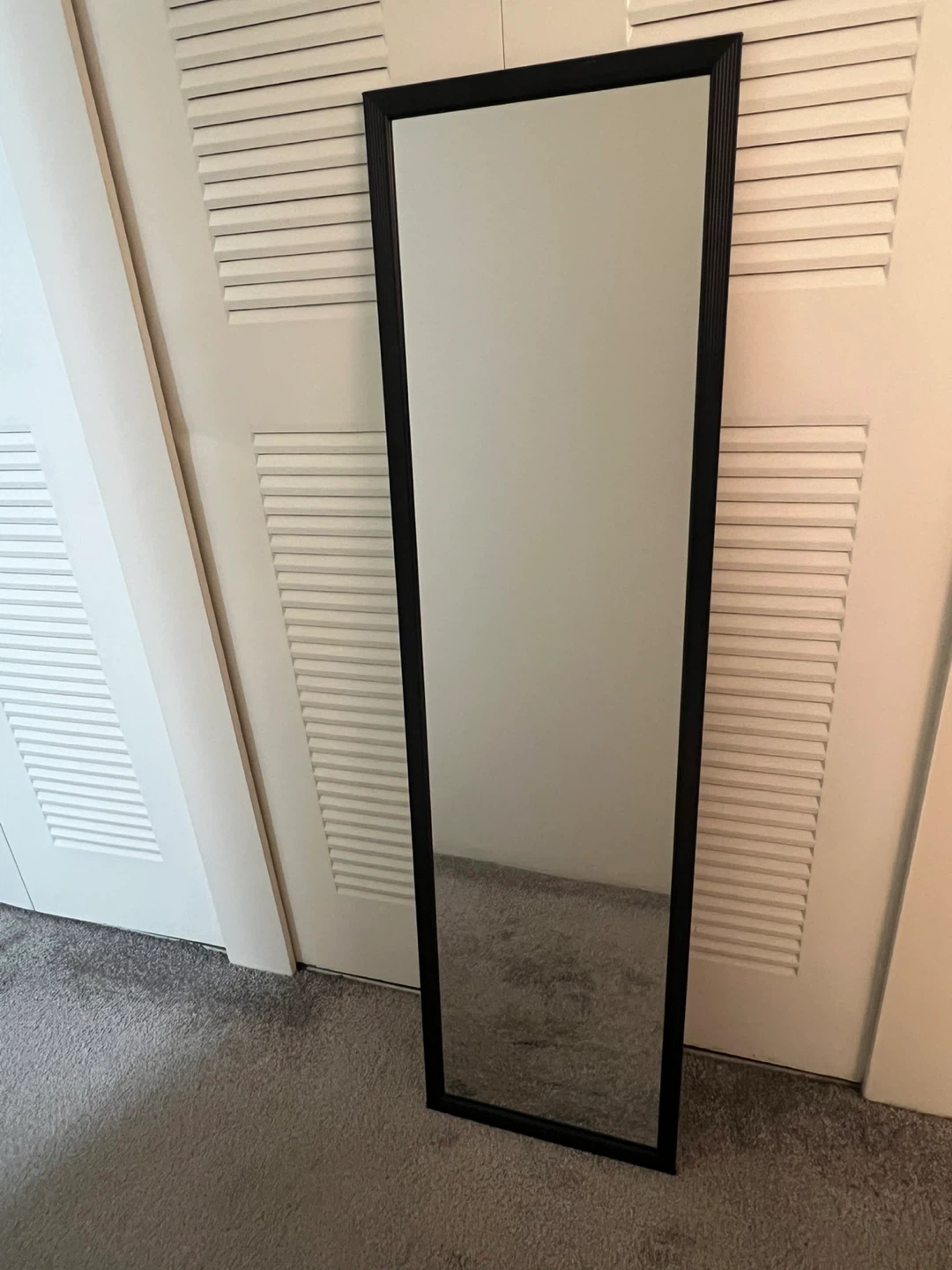Black Framed Full Length Mirror