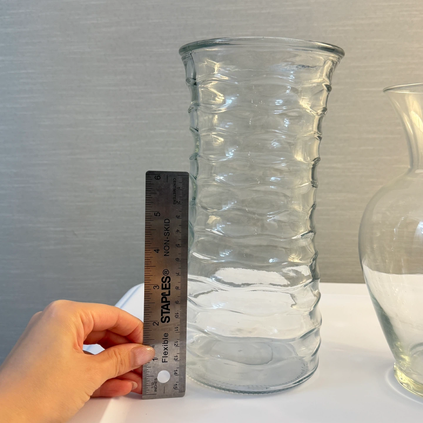 Three glass vases - photo 2