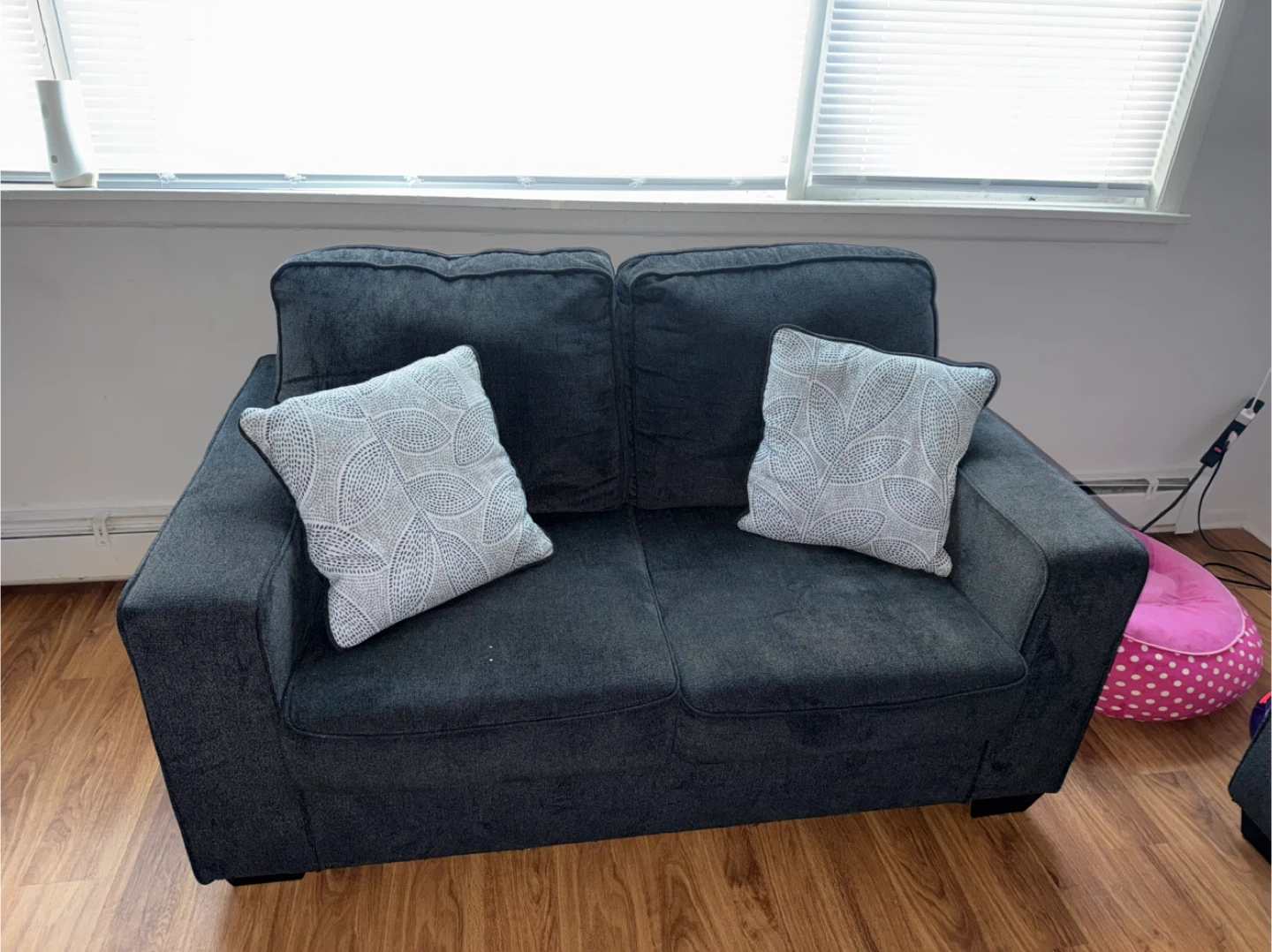 Black Coffee Table with Shelf - photo 2