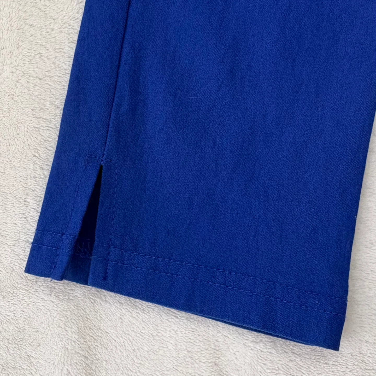 Lily Morgan Royal Blue Cropped Stretchy Mid Rise Pants Size M/L - photo 4