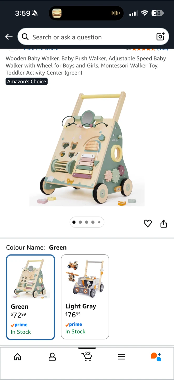 Baby Push Walker - photo 2