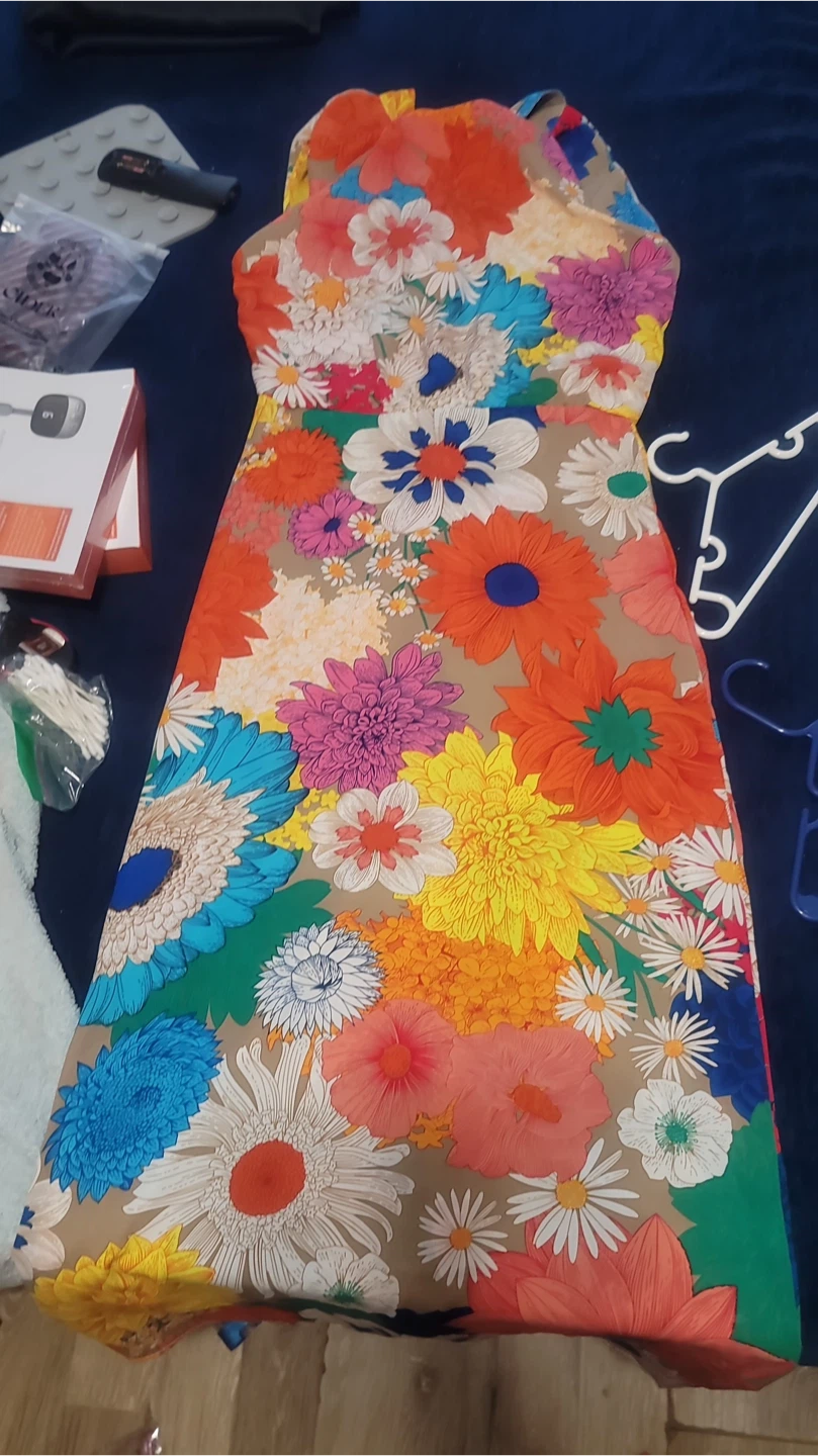 Women's Floral Print Maxi Dress Size S - photo 3