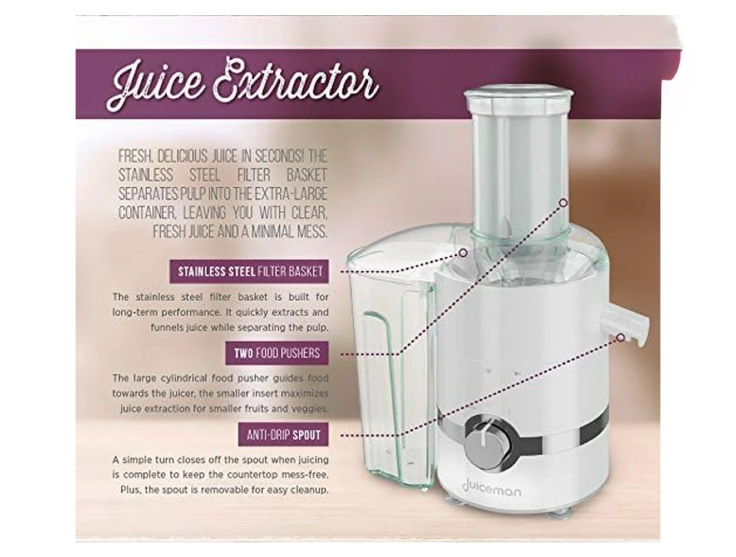 Juiceman Blender and Juice Extractor Set - photo 5