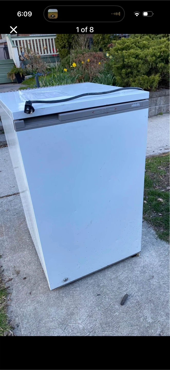 Celebrity Upright Freezer