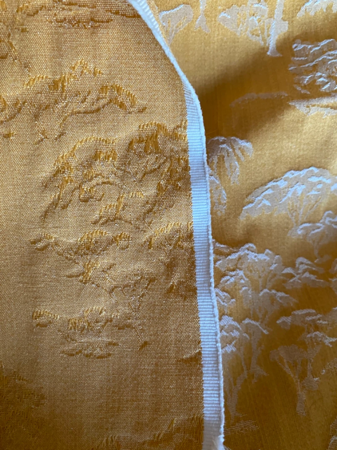 Gold Tapestry Fabric - photo 4