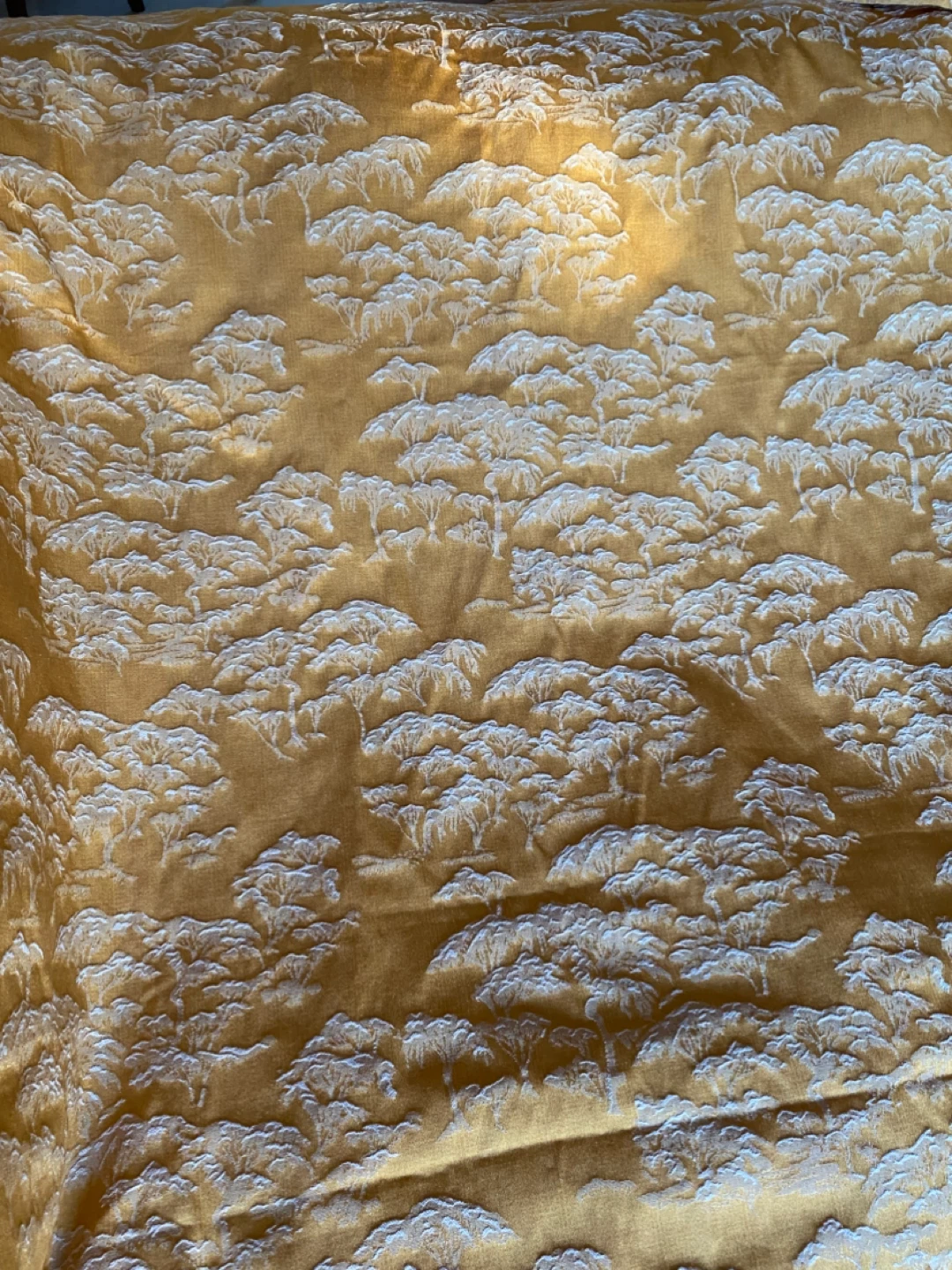 Gold Tapestry Fabric - photo 2