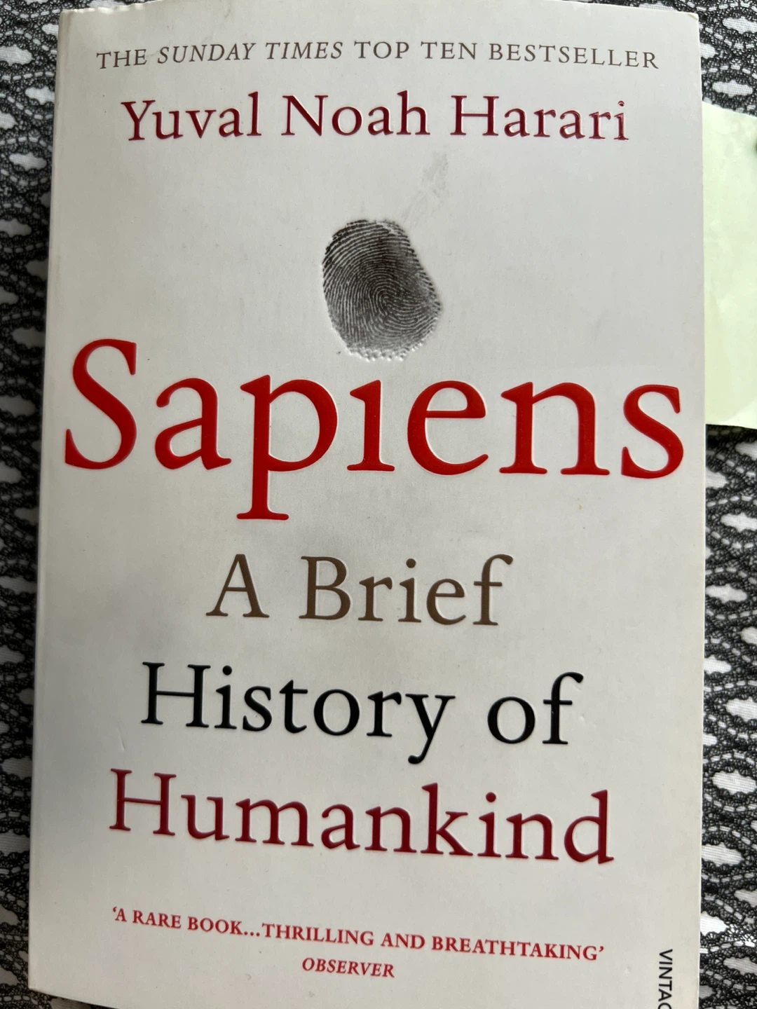 Sapiens a Brief History of Humankind