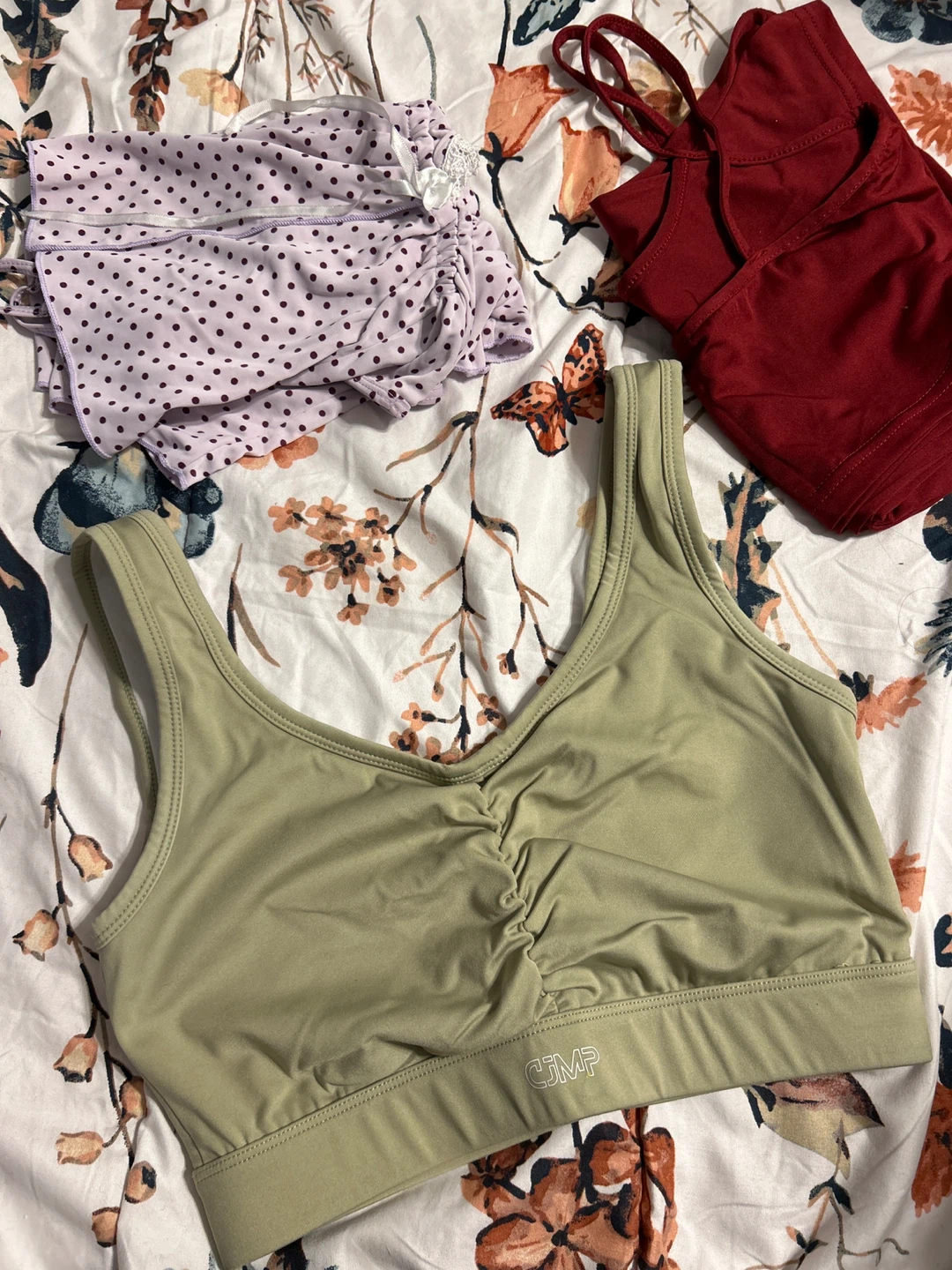 Purple Polka Dot Pajama Set, Red set and CJMP - photo 4