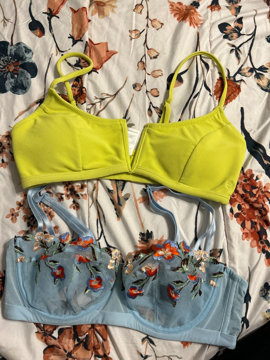 Understand Aqua Marine Embroidered
