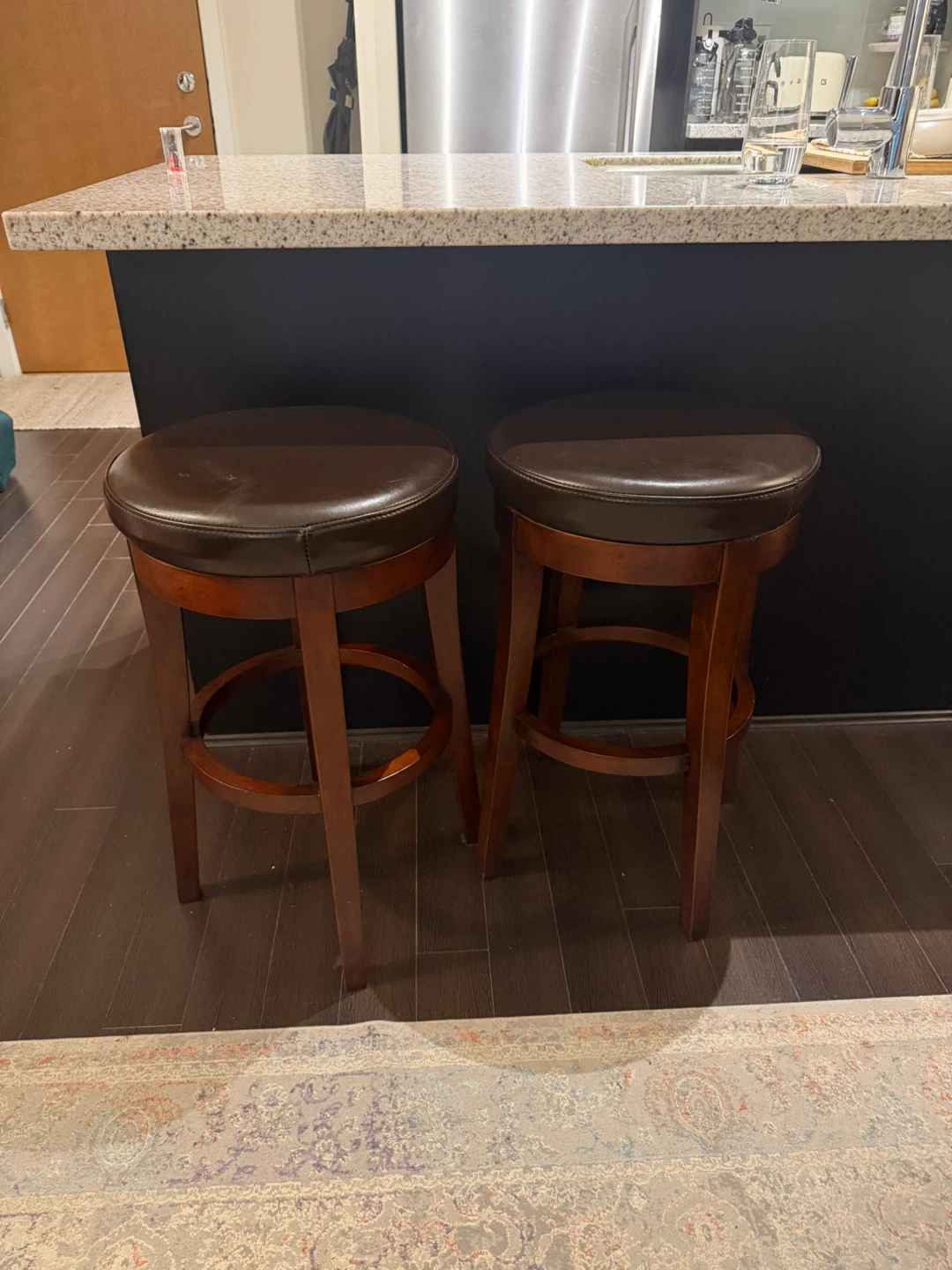 Set of 2 Bar Stools