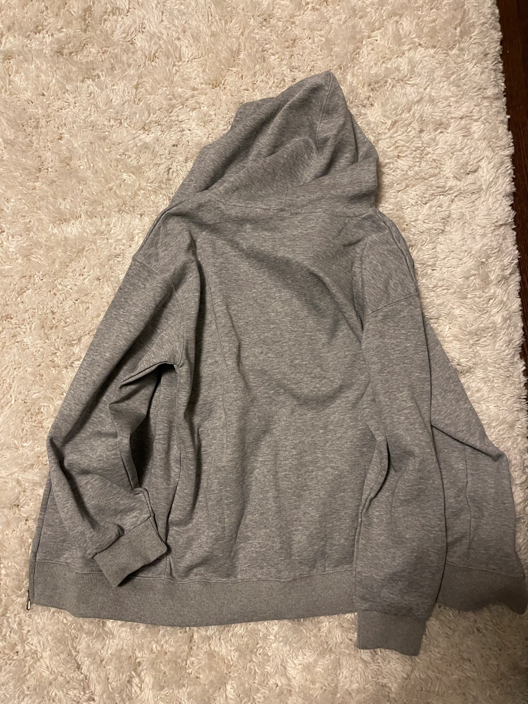 Moncler Grey Zip-Up Hoodie - photo 3