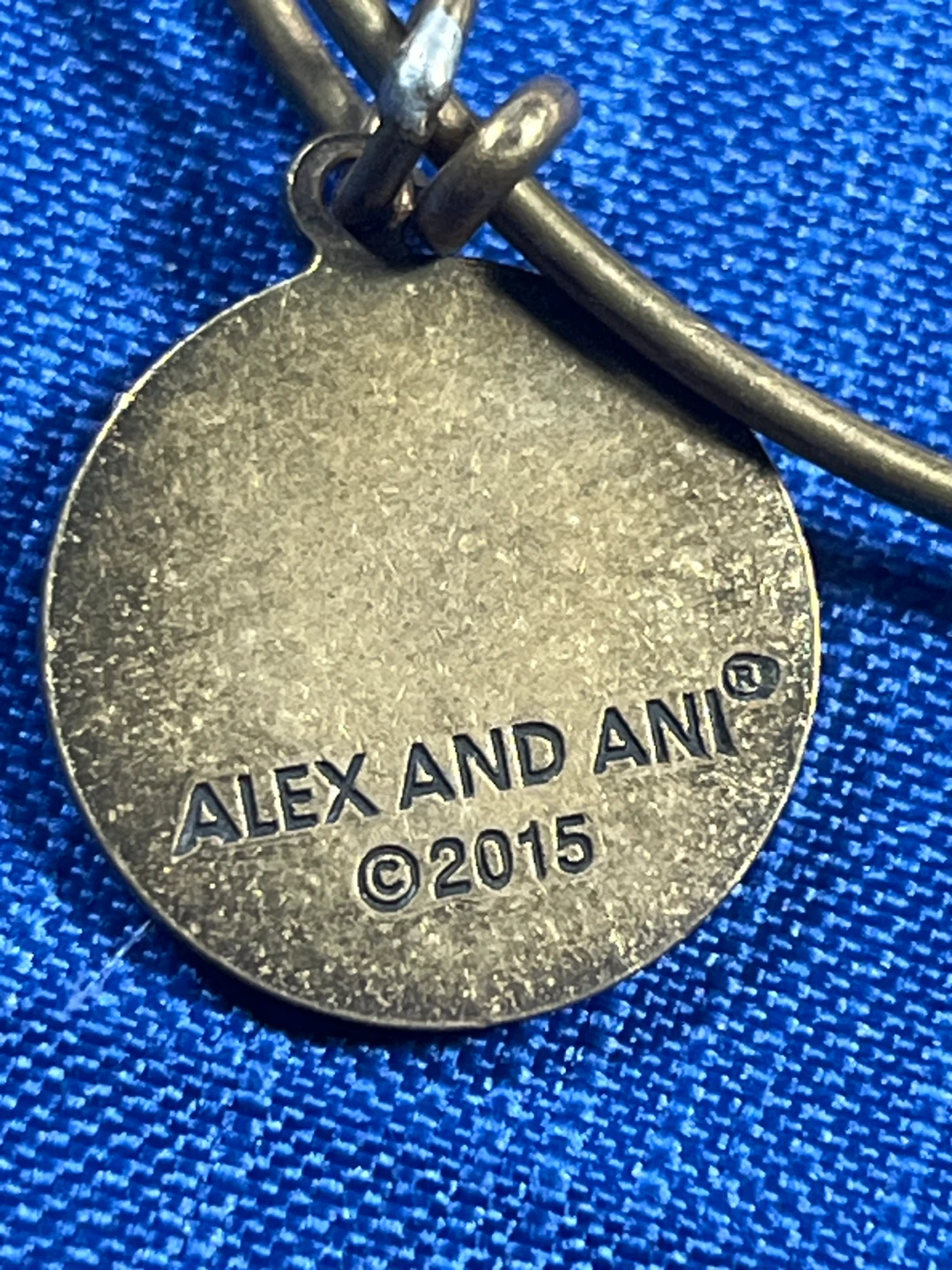 Alex and Ani "E" Charm Bangle Bracelet - photo 5