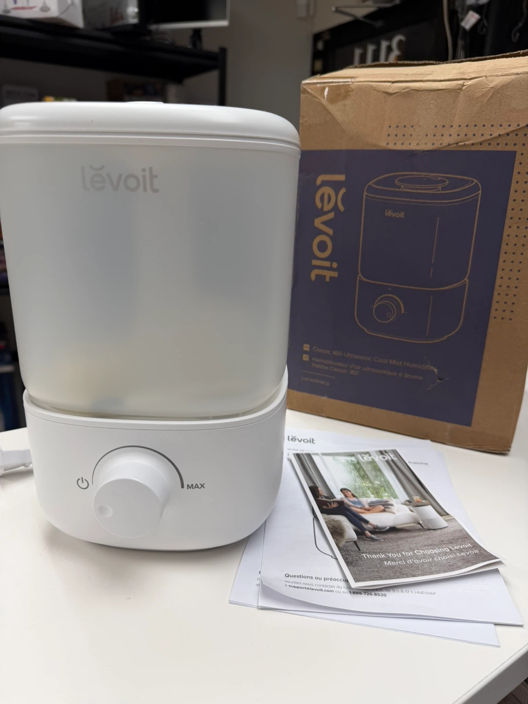 LEVOIT Humidifiers for Bedroom, 2.5L - photo 3