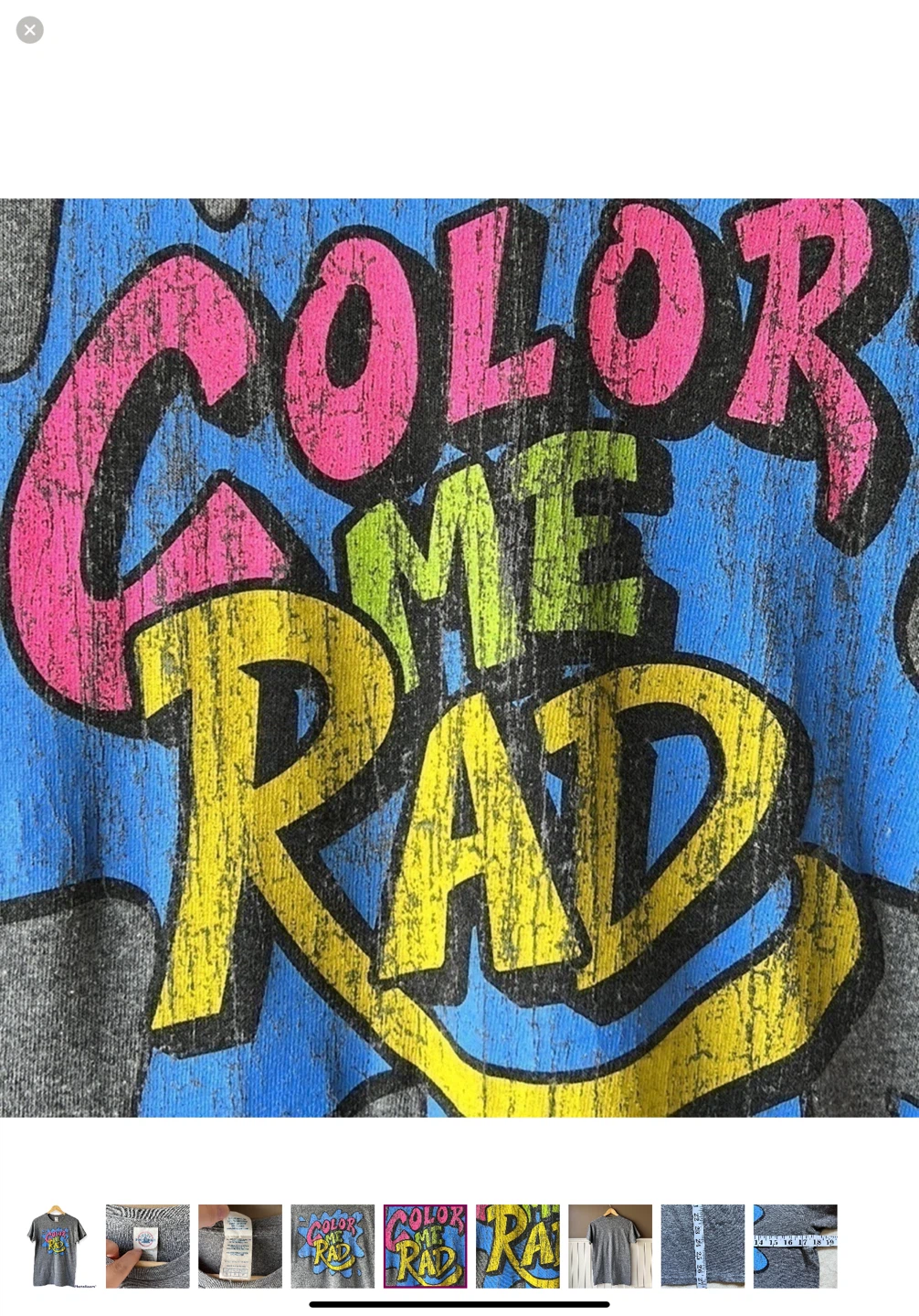 Delta Pro Weight "Color Me Rad" T-Shirt - Size S - photo 3